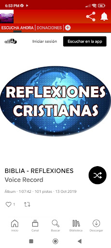 Reflexiones Cristianas (Audio) Screen 2