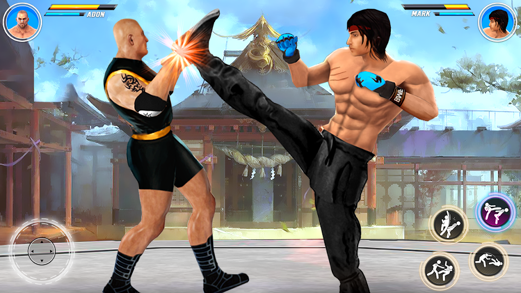 Kung Fu karate: Fighting Games 4.0.6 APK + Mod (Weak enemy) for Android