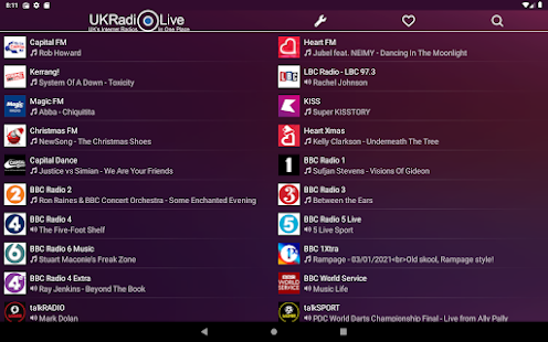 UKRadioLive - UK Live Radios Screenshot