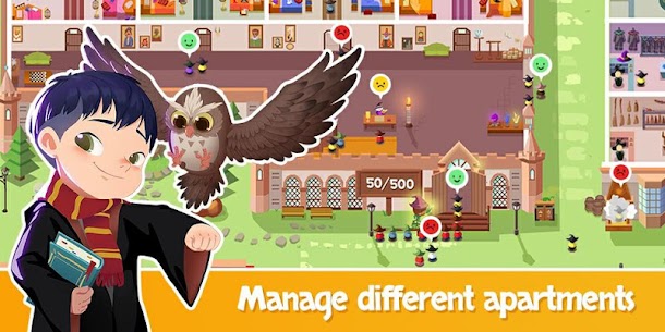 Idle Wizard School MOD APK (Unlimited Diamonds/Gold) 2