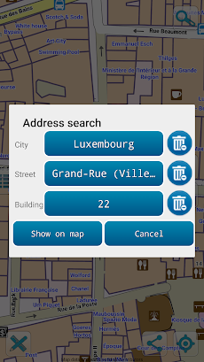 Map of Luxembourg offlineのおすすめ画像3