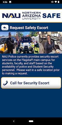 NAU SAFE Screen 3