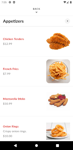 Pizza & Wings Express Screen 3