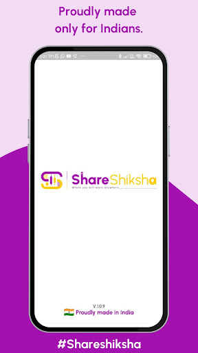 Android application Share Shiksha screenshort