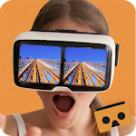 Cover Image of Download VR Roller Coaster 360 Adventure 1 APK