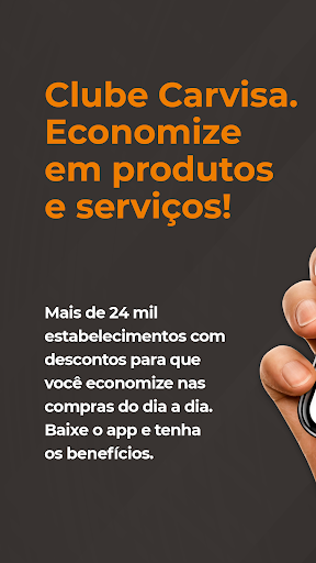 Android application Clube Carvisa screenshort