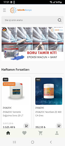 Android application Teknik Dünya screenshort