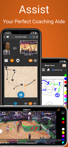 Android application Assist by Luceo Sports screenshort