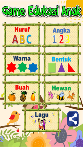 Android application Materi Belajar Lengkap Anak TK screenshort