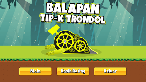 Android application Balapan Game Tipex Trondol screenshort