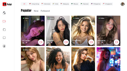 Palpi - Live video chat &meet screenshot 15