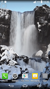 Waterfall Sound Live Wallpaper Screenshot