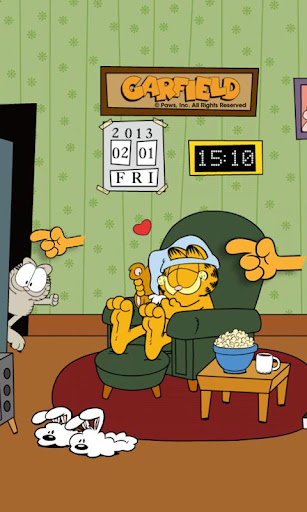 Home Sweet Garfield LW Lite Screen 3