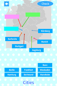 Germany States Map Quiz