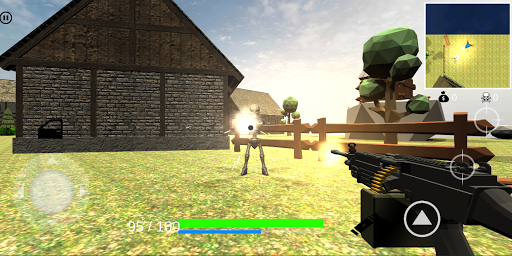 Skeleton War Free 3D FPS Shooting Game