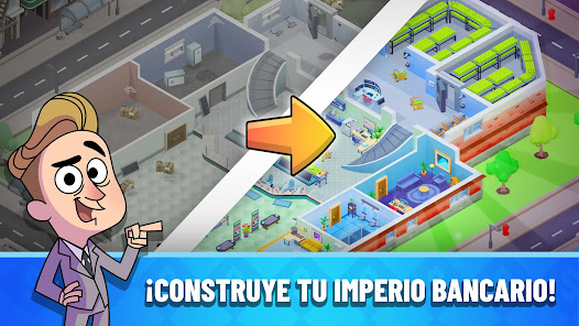 Imágen 4 Idle Bank Tycoon: Hazte rico android