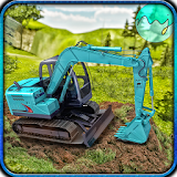 Sand Excavator Crane - City Expansion Simulator icon
