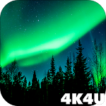 Cover Image of Download 4K Northern Light Aurora Video Live Wallpaper 2.04 APK