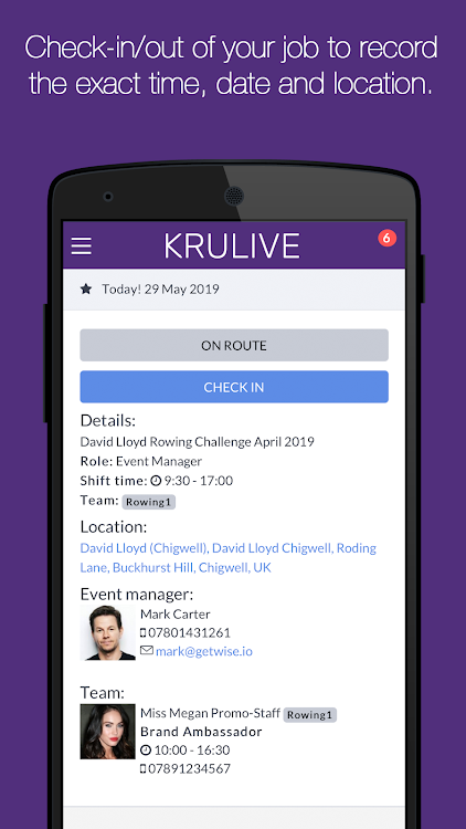 Kru Live Staffing - 2.1.4 - (Android)