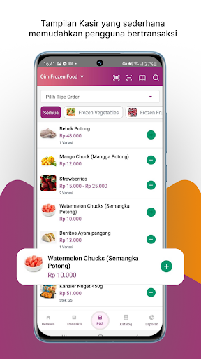 Aplikasi Kasir Online POSbill Screen 2