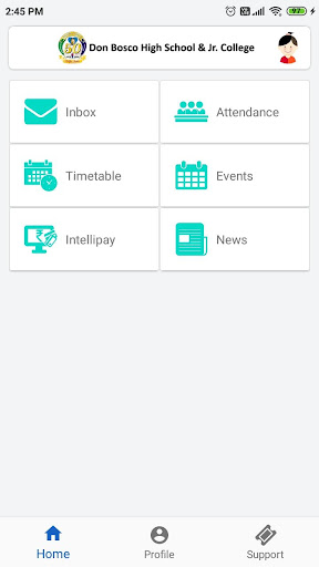 Android application Don Bosco High School, Borivli screenshort