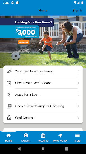 MyUSA Credit Union Mobile Screenshot 1 - AppWisp.com