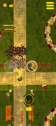 Android application Battle Crowds running games screenshort
