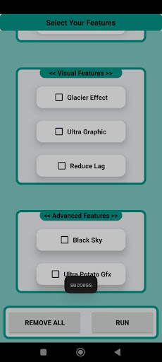 Android application GFX Tool Player BGMI 90 FPS screenshort