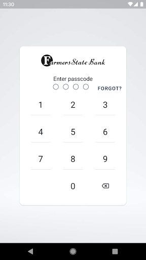 Android application Farmers State Bank screenshort