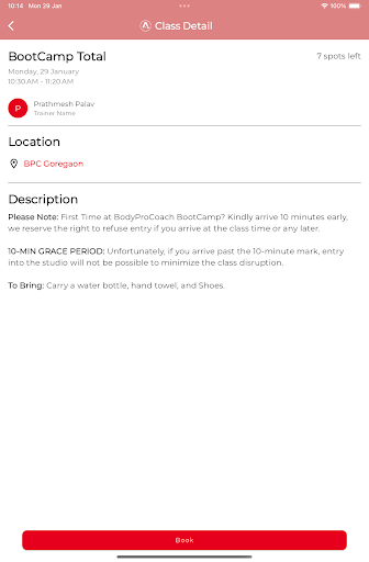 BodyProCoach Bootcamp