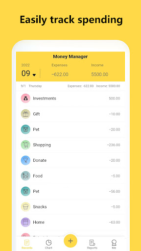Money Manager screenshot 1
