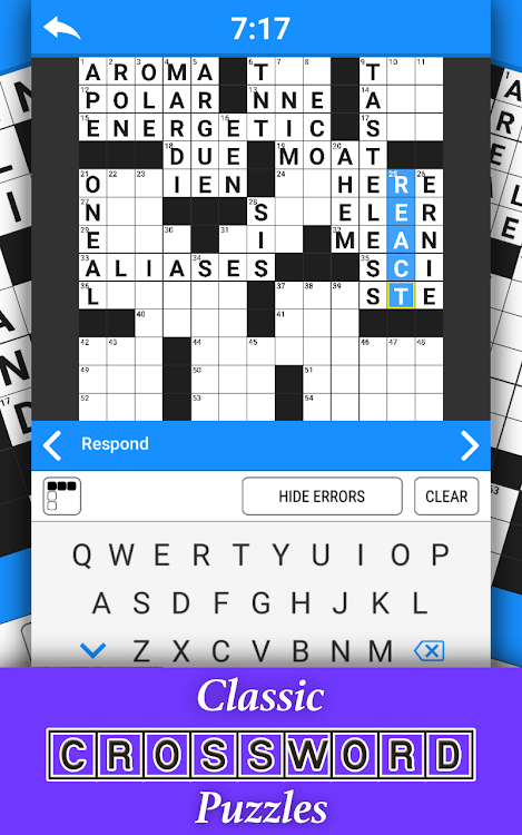 Classic Crossword Puzzles - 1.2.2 - (Android)
