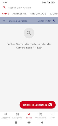 Android application Al Arab Food screenshort