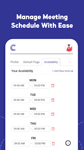 Android application Calrik screenshort