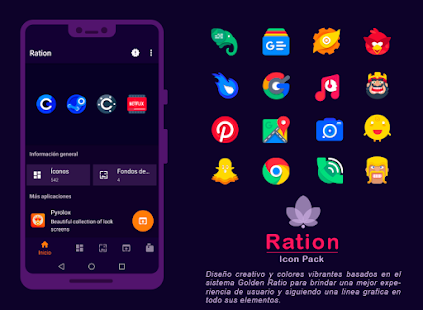 Ration - Icon Pack Screenshot