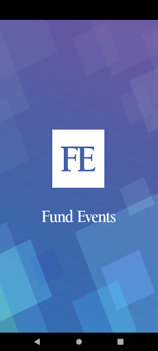 Android application Fund Events screenshort