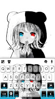 screenshot of Angel Devil Girl Keyboard Them