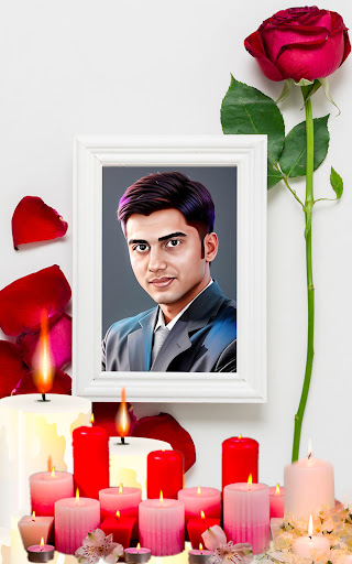 Condolence shradhanjali frame