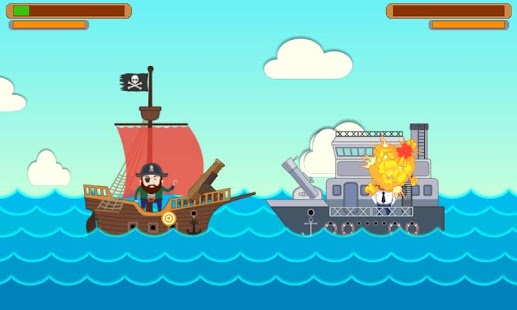 Naval battle. Screenshot