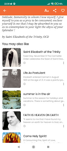 Carmelite Sister Reflections