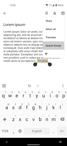 Android application Emoji Meanings screenshort