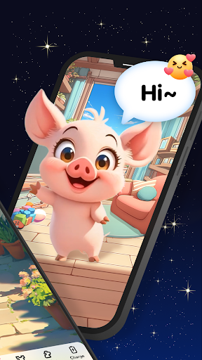 Screenshot of Interactive Wallpaper-PetWallz