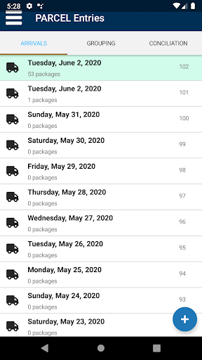 Android application WMS screenshort