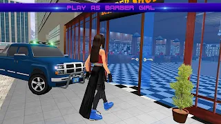 Barber Girl Hair Salon Game - Screenshot 1