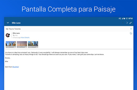 Screenshot 7 Blue Mail - Correo Email android