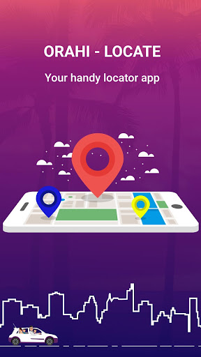 Android application Orahi Locate screenshort