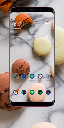 Android application Macaron Wallpaper screenshort