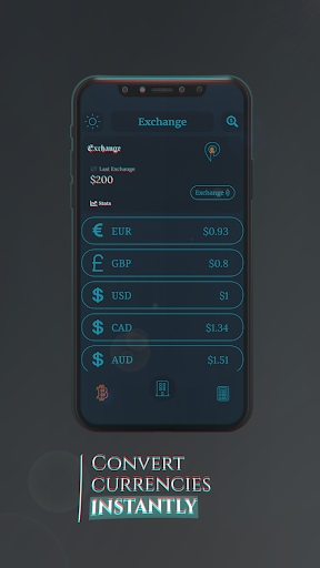 Android application AI Exchange Currency Converter screenshort