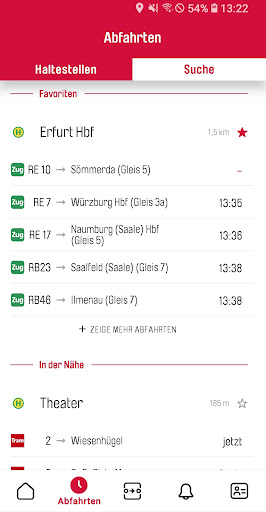 Erfurt mobil Screen 3