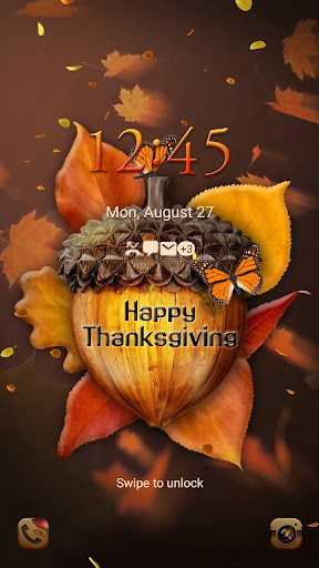 Android application 4K Wallpaper HD - Thanksgiving screenshort